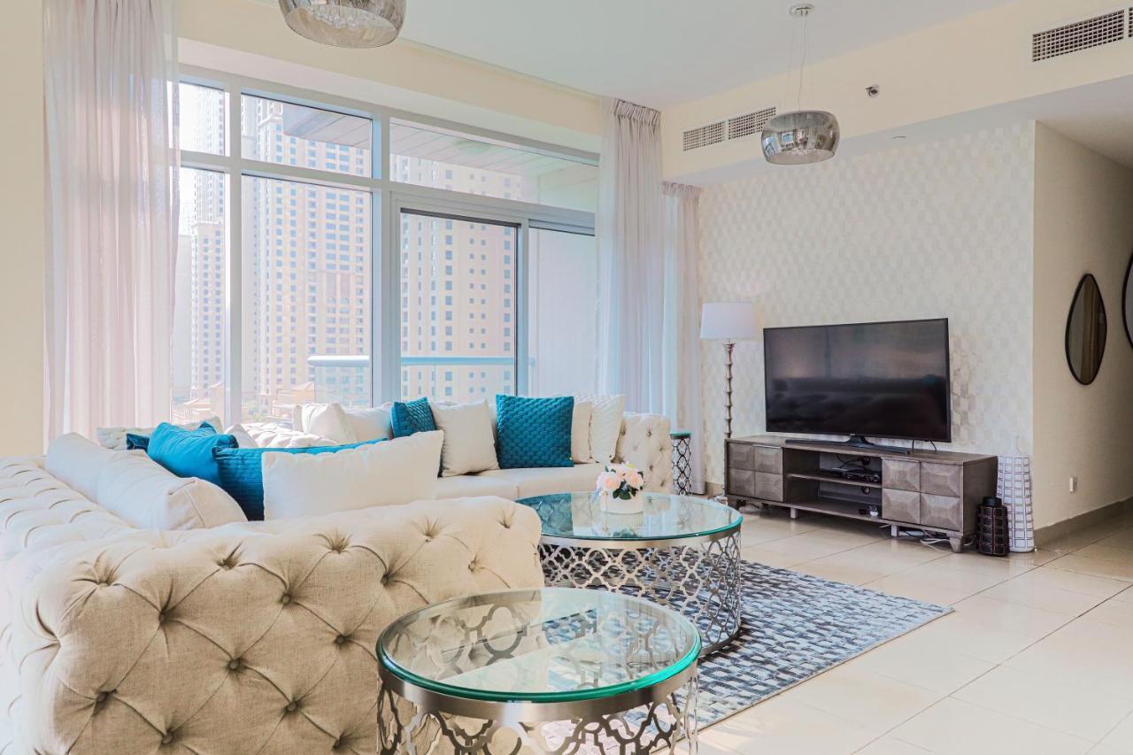 Nasma Luxury Stays - Pastel-Colored Apt With Jaw-Dropping Marina Views Dubai Exteriör bild